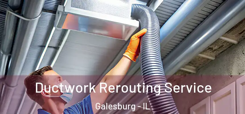  Ductwork Rerouting Service Galesburg - IL